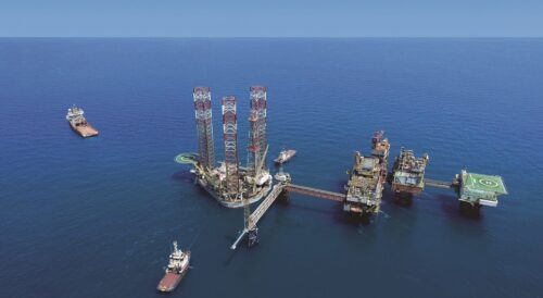 Platforma offshore de producție din cadrul proiectului Neptun Deep a fost instalată în Marea Neagră