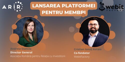 ARIR intră în era AI: platformă digitală nouă pentru membri, dezvoltată cu WebitFactory