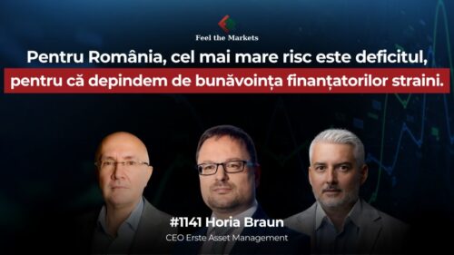 Horia Braun, Erste Asset Management: „Nu e bulă, dar piața crește mai mult tehnic decât fundamental”