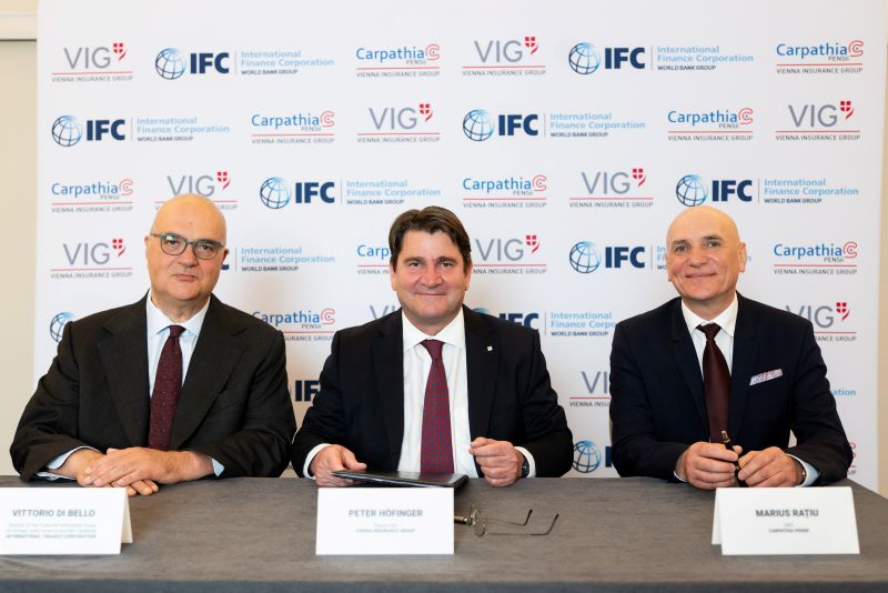 IFC, parte a Grupului Băncii Mondiale, va achiziționa o participație în compania Carpathia Pensii