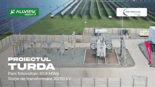 Allview Energy construiește la Turda un parc fotovoltaic de 50,9 MWp și infrastructura de racordare aferentă
