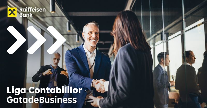 Raiffeisen Bank România lansează Liga Contabililor GatadeBusiness, o inițiativă care conectează antreprenorii cu specialiști în contabilitate și consultanță financiară