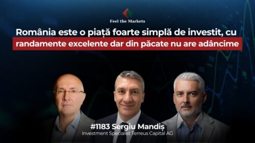 Sergiu Mandiș, Terreus Capital: „Recorduri de profit în SUA — dar nu mai știm care e rata reală de creștere. De aceea căutăm marja de siguranță”
